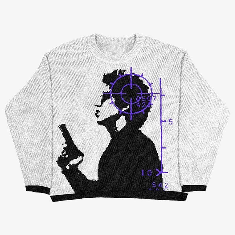 Loose Knitwear Pullover Sweater for Inner and Outer Wear | Streetwear