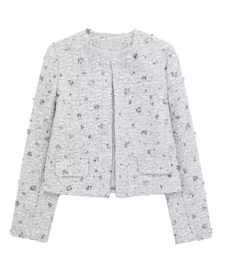 Women's Sequined Casual Coat