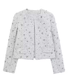 Women's Sequined Casual Coat