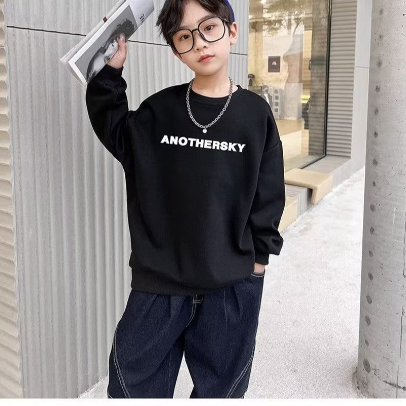 Boys' Knit Shirt - Stylish Autumn Outfit for Kids