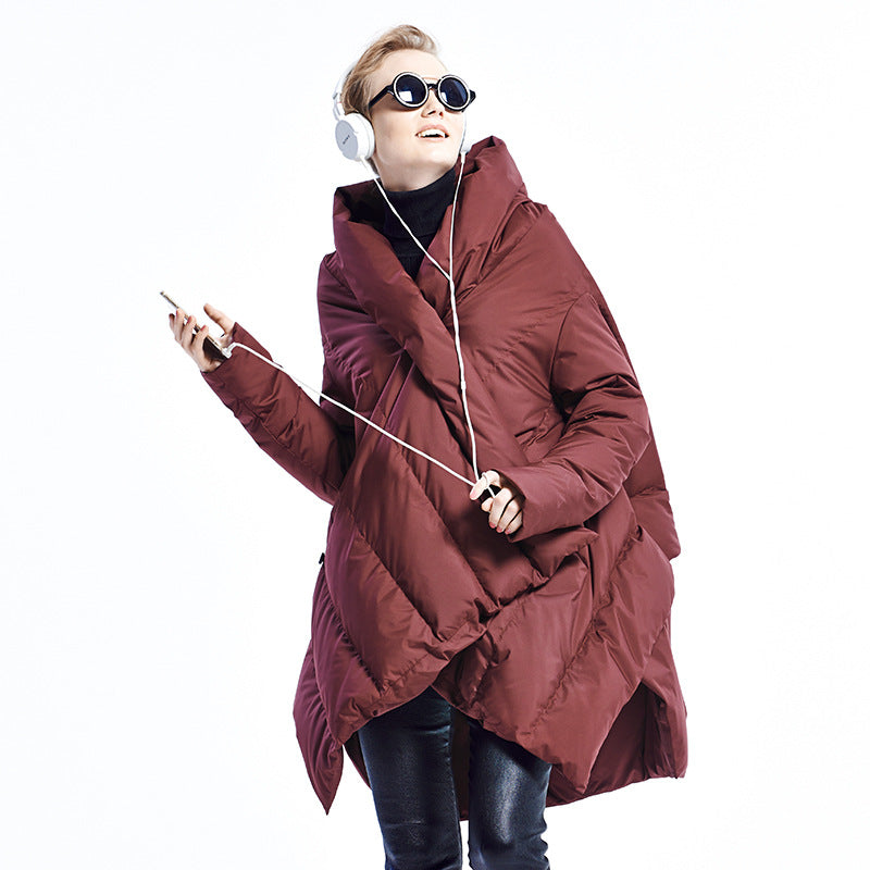 2024 Women's Oversized Puffer Coat for Casual Wear