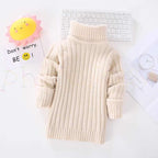 Spring and Autumn Baby Turtleneck Sweater