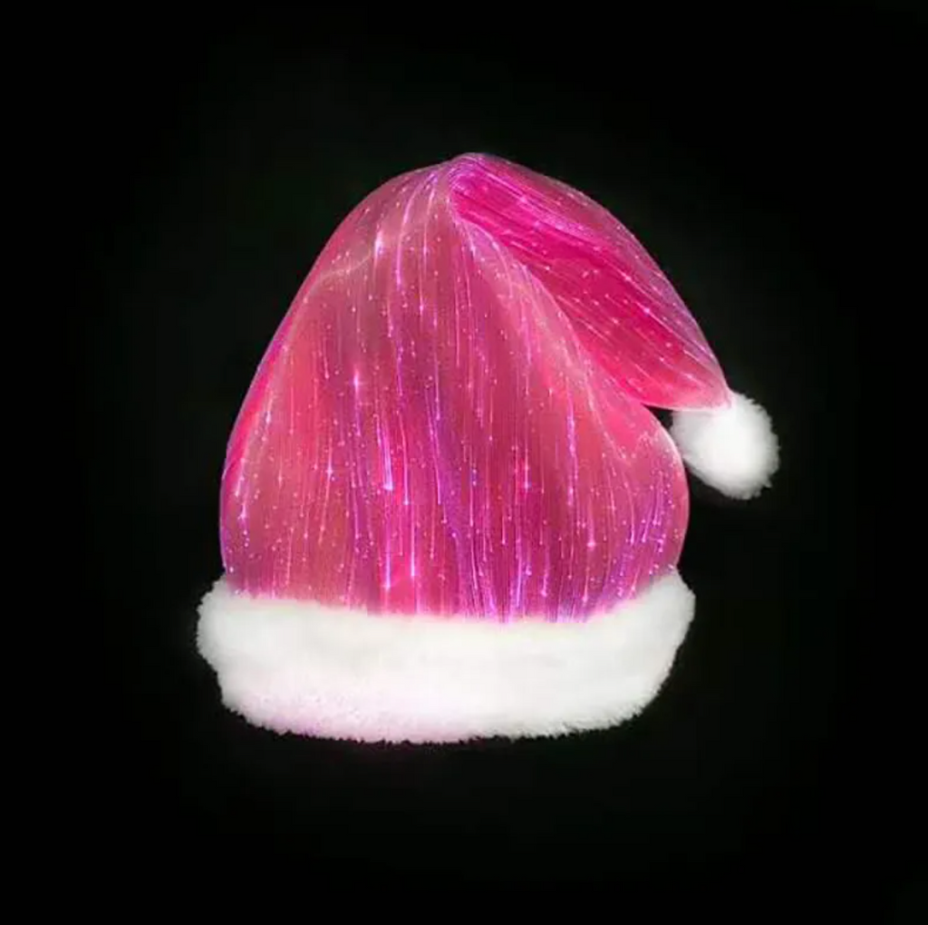 LED Christmas Hat | Embroidered Cap