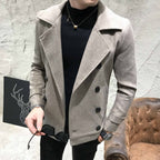 2023 Men's Quality Casual Solid Wool Coat (Winter)
