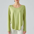Lightweight Loose-fitting Skin-friendly Yoga Jacket