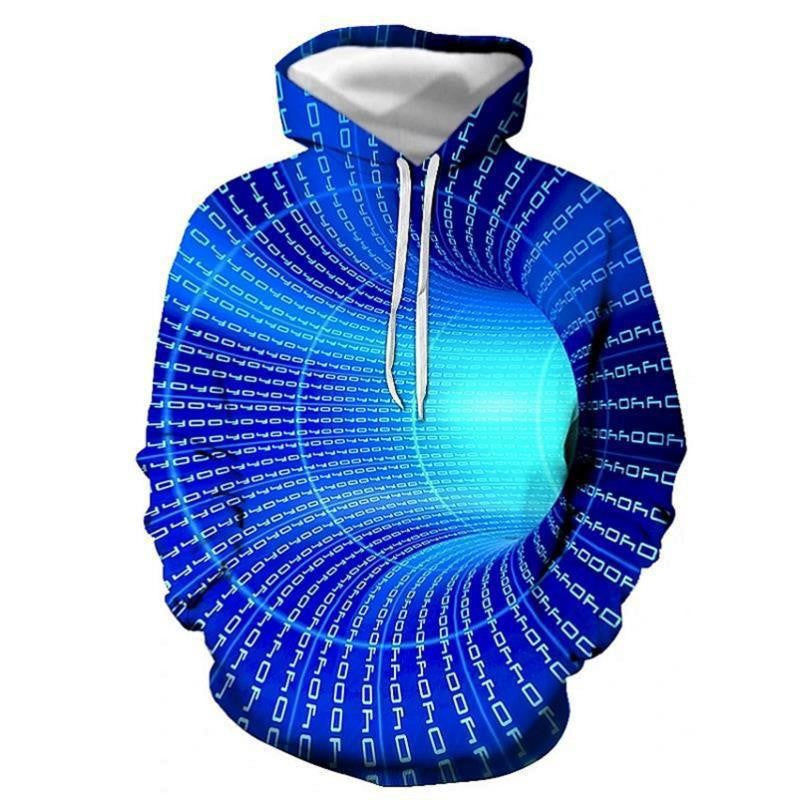 3D Digital Printing Cool Men's Graphic Hoodie Pullover | Streetwear