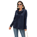 Women's Loose Long Sleeve Cashmere Pullover Sweater | Streetwear
