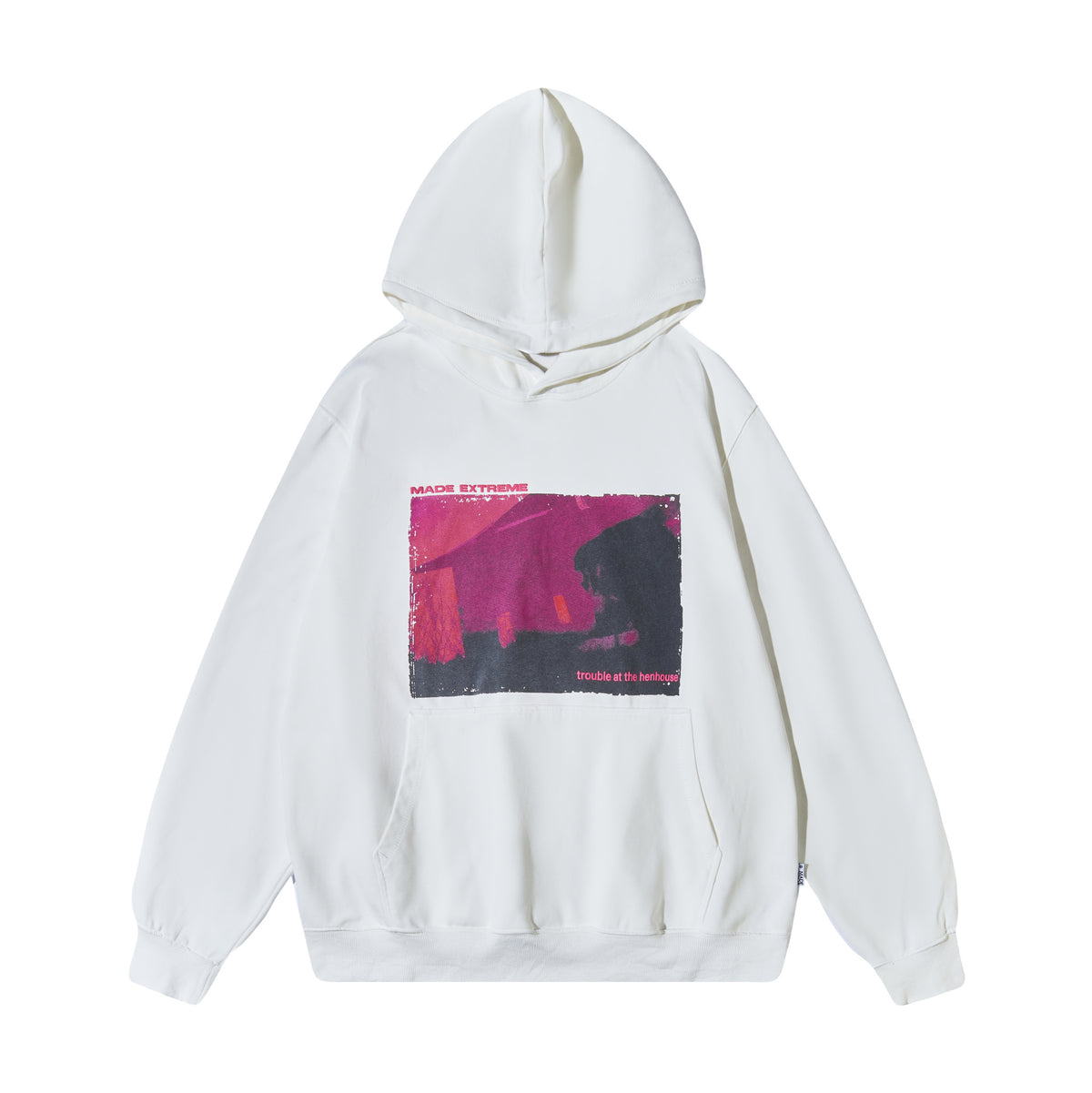 Street Wash Band Letter Printed Sweatshirt for All | Streetwear