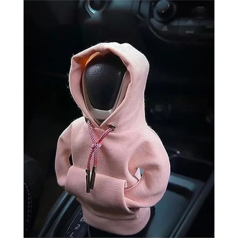 Car Gear Shift Cover, Button Hoodie, Manual Handle | Streetwear