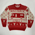 Jacquard Christmas Sweater with Crewneck Pullover Design | Streetwear