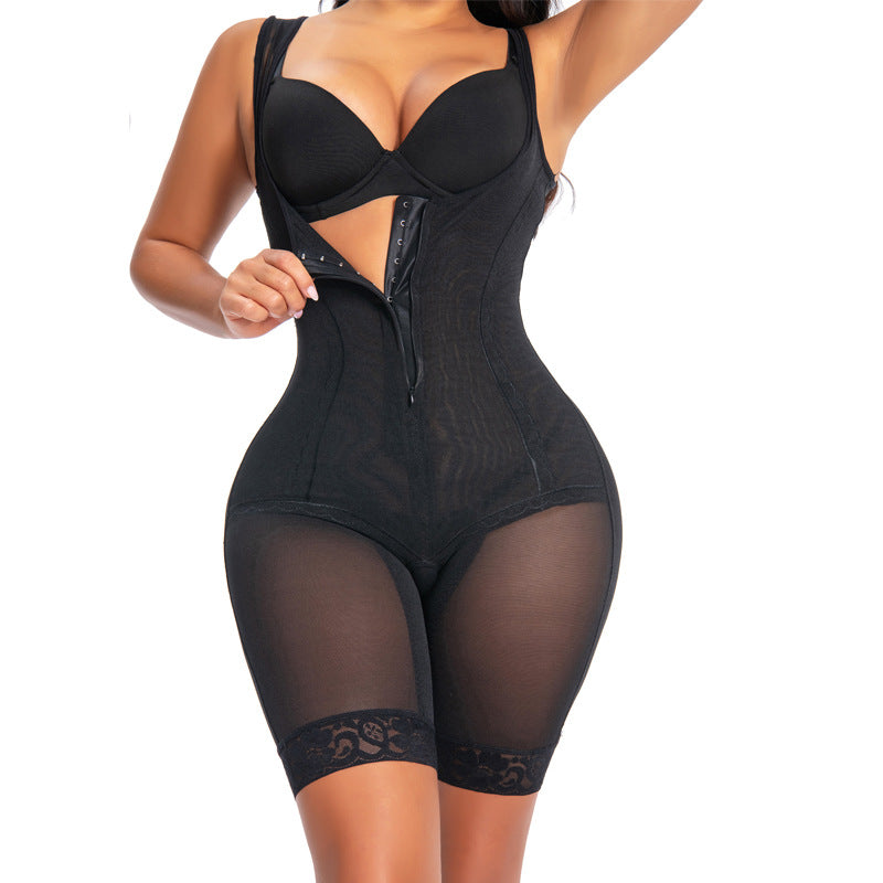 New Plus Size Shaping Bodysuit for Women with Zipper