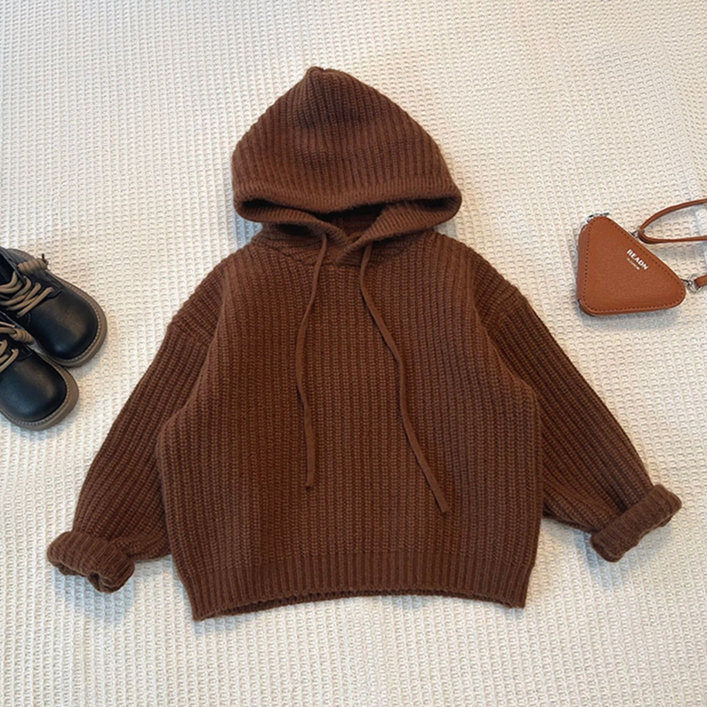 Autumn Children's Retro Mori Style Hooded Sweater