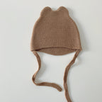 Korean Style Baby Wool Hat in Four Colors | Embroidered Cap