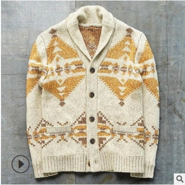 European & American Plus Size Knit Sweater Coat