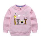 Baby Cotton Long Sleeve Sweatshirt for Spring & Autumn