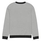 Knitted Whale Tail crew neck sweater