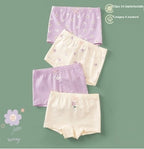 Cotton Cartoon Shorts for Kids - Summer Girls' Underwear