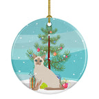 Tonkinese Cat Christmas Ceramic Ornament