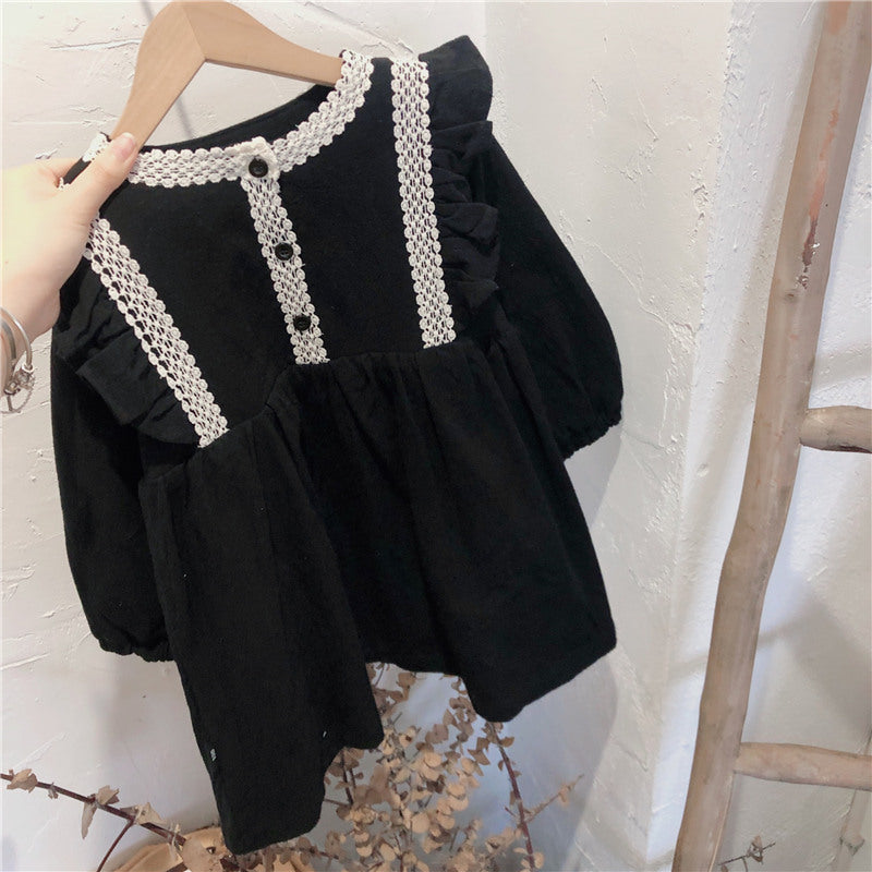 Knitted Bow Sweater Skirt in Western Style