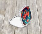 Gorilla Christmas Compact Mirror