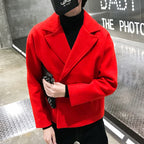 2023 Men's Quality Casual Solid Wool Coat (Winter)