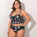 Plus Size Women's Bikini with Steel Support (One Set)