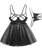 Lingerie Nightdress with Adjustable Straps and Temptation