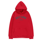 Simple Solid Color Hooded Sweater for Women