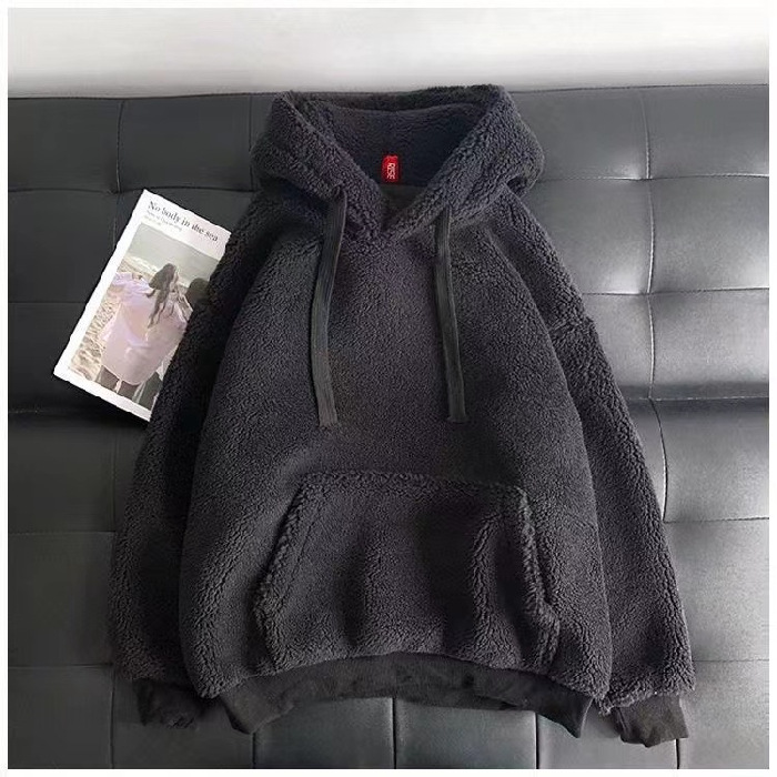 Women's Lambswool Hooded Sweatshirt | Streetwear