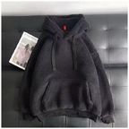 Women's Lambswool Hooded Sweatshirt | Streetwear