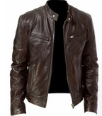 Slim Leather Jacket