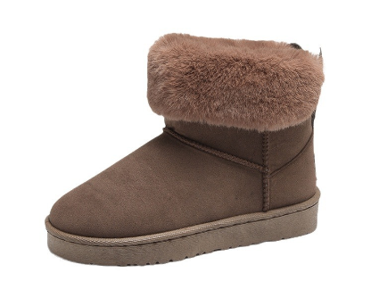 Thick Fleece Short Women's Snow Boots