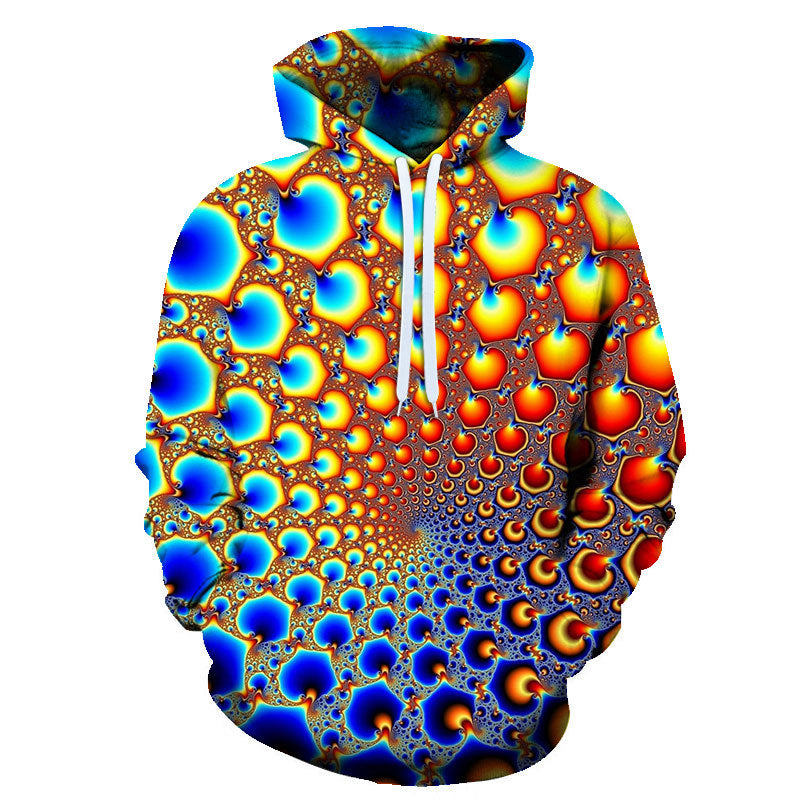 3D Digital Printing Cool Men's Graphic Hoodie Pullover | Streetwear