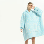 Hooded Plus Size Nightgown for Home Wear