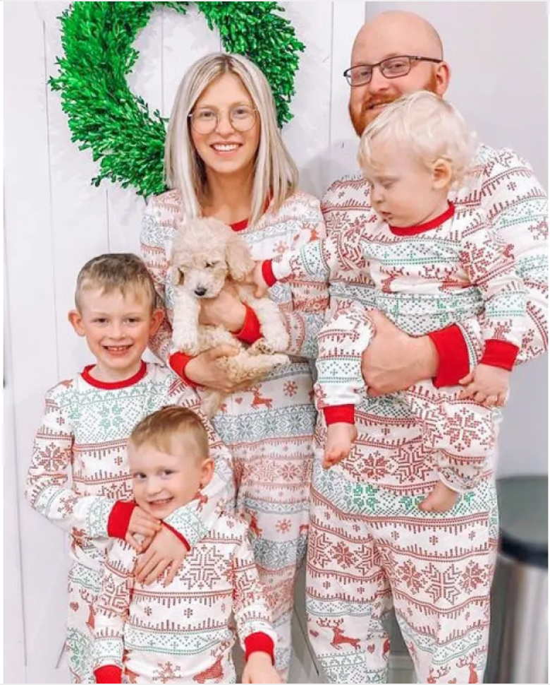 Christmas Matching Family Pajama Set