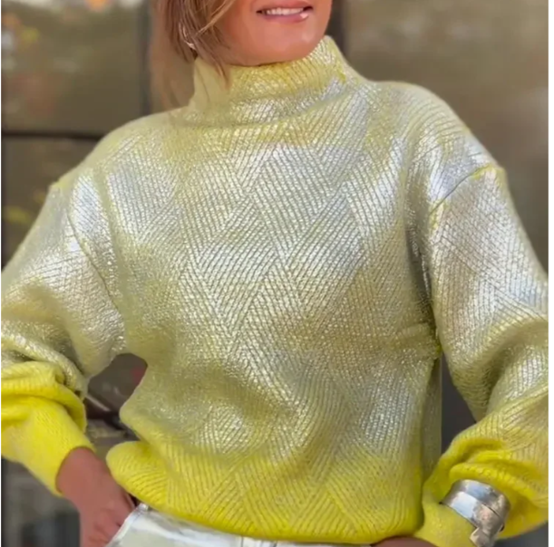 ANGELOU™️ Elegant Gradient Knit Sweater (One Piece)