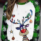 Women's Casual 3D Printed Sweater