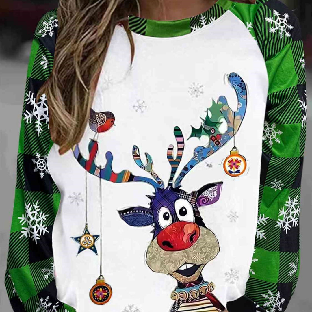 Women's Casual 3D Printed Sweater