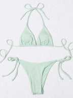 2023 New Sexy Three-Piece Bikini Swimwear Set
