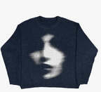 Autumn and Winter Women's Knit Pullover Sweater | Streetwear