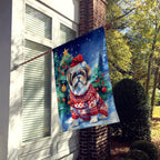 Shih Tzu Christmas House Flag