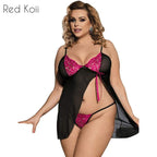 Wholesale Sexy Cami Nightgown Plus Size Lingerie