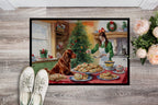 Irish Setter Christmas Cookies Doormat