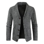 Men's Fashion V Neck Loose Knitted Cardigan Jacket
