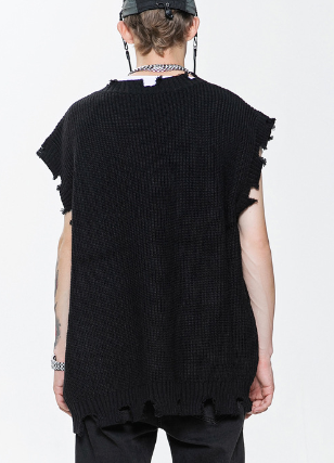 High Street Destroyer Knit Vest