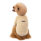 Double-Sided Fleece Dog Clothes for Warmth