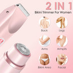 2-in-1 Cordless Bikini Trimmer for Women