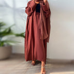 2023 Loriya Casual Plus Size Cotton Cardigan LR600