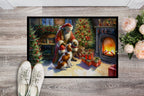 Brittany and Santa Claus Doormat