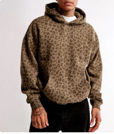 Leopard Print Hoodie | Streetwear